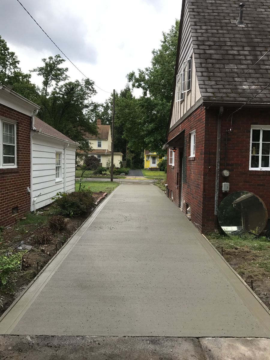 Sidewalk Installation for Lake Erie Companies in Grand River, OH