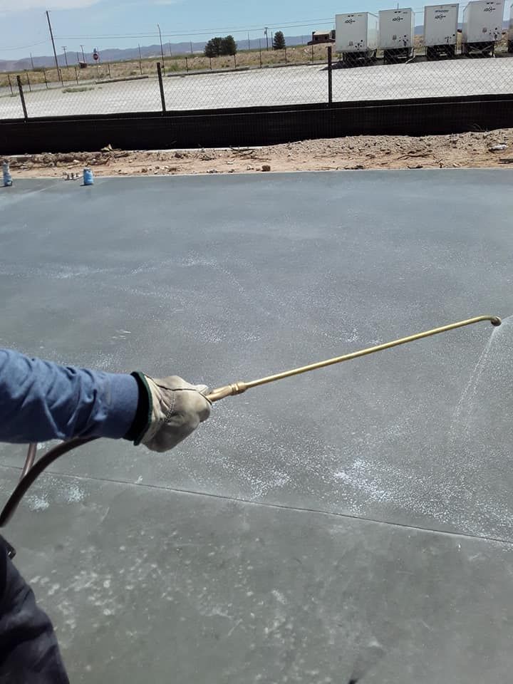 Concrete Slab Construction for Montero Concrete in San Elizario, TX