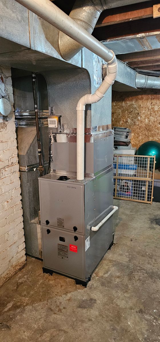 Installation of HVAC Systems for Chaney’s Mechanical Services in Sharpsburg, MD