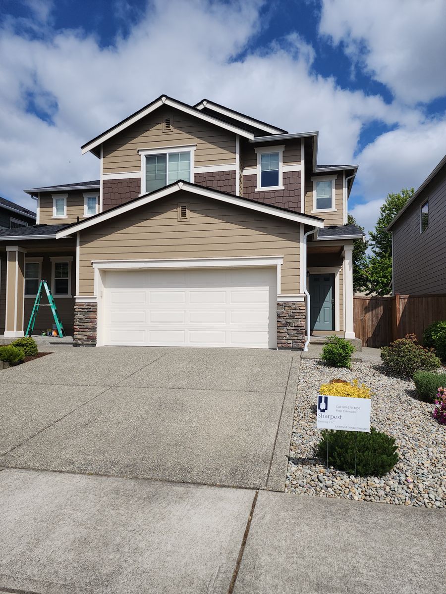 Exterior Painting for Sharpest Painting LLC in Olympia, WA