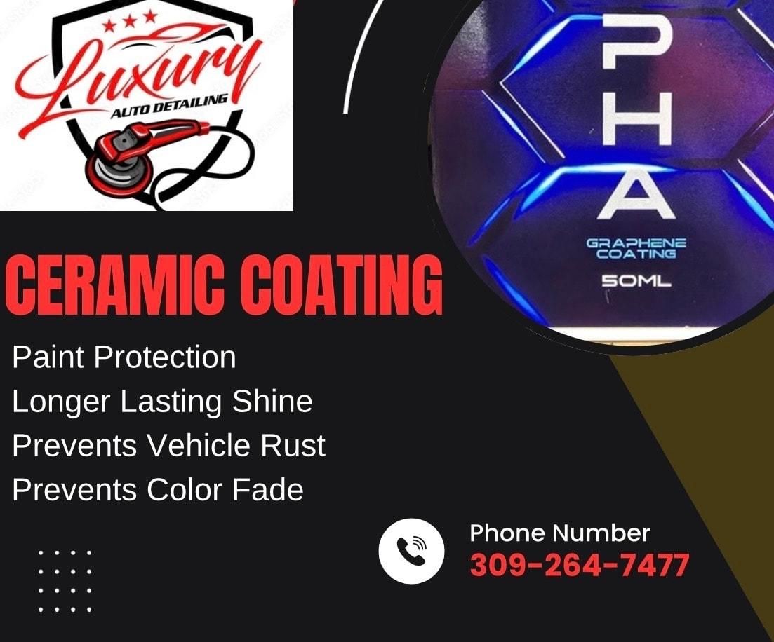 Ceramic Coating for Luxury Auto Detail in Peoria, IL