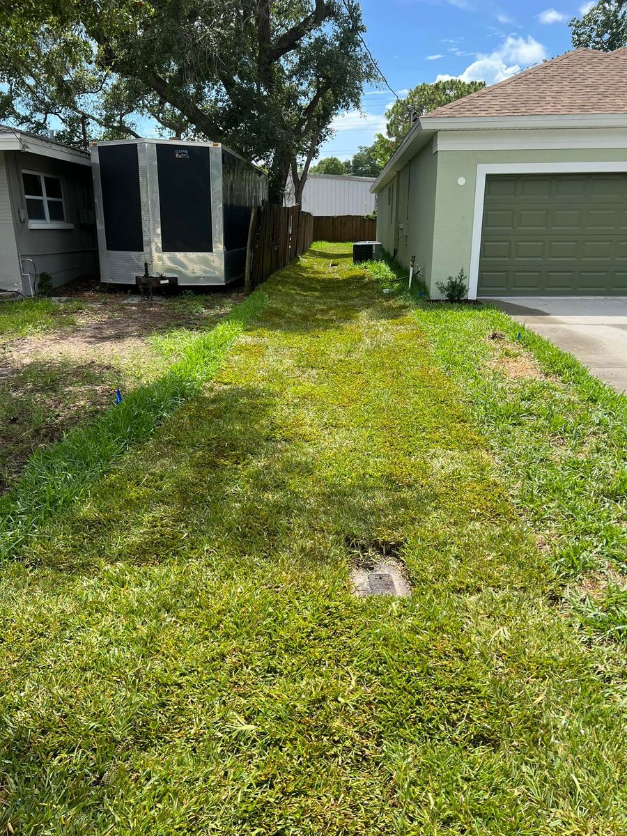 Mowing for Perfect MOs Landscaping in Hudson, FL