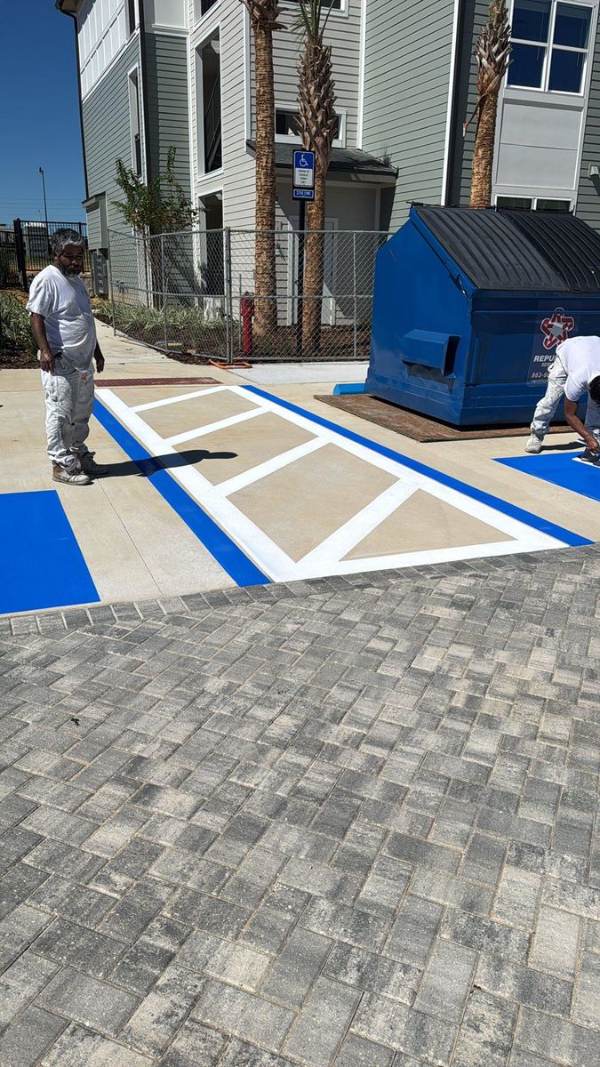 New Construction and Repainting for Sunrise Construction International in Lakeland, FL