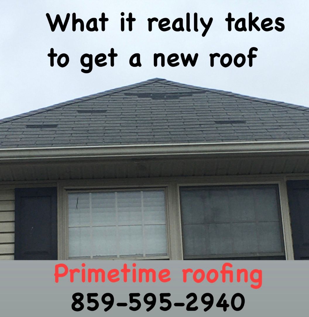 Free Roof Inspections for Primetime Roofing & Contracting in Winchester, KY