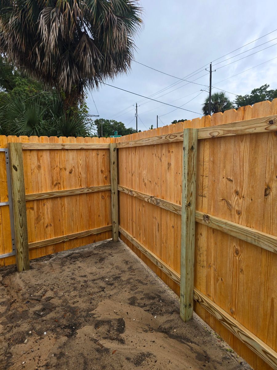 Fence Repair for Phillips Fencing Solutions in Pensacola, FL