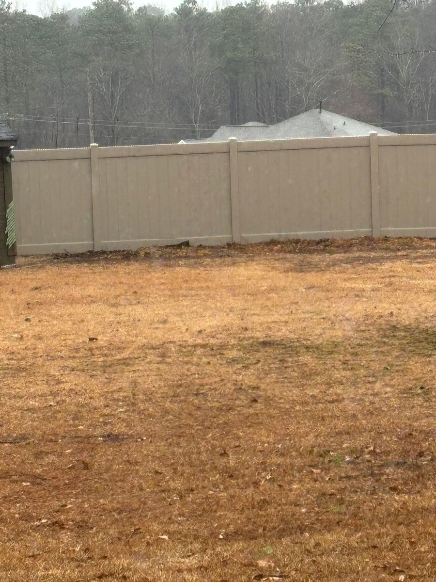 Fence Installation for JB Nealy Fence in Elgin, SC