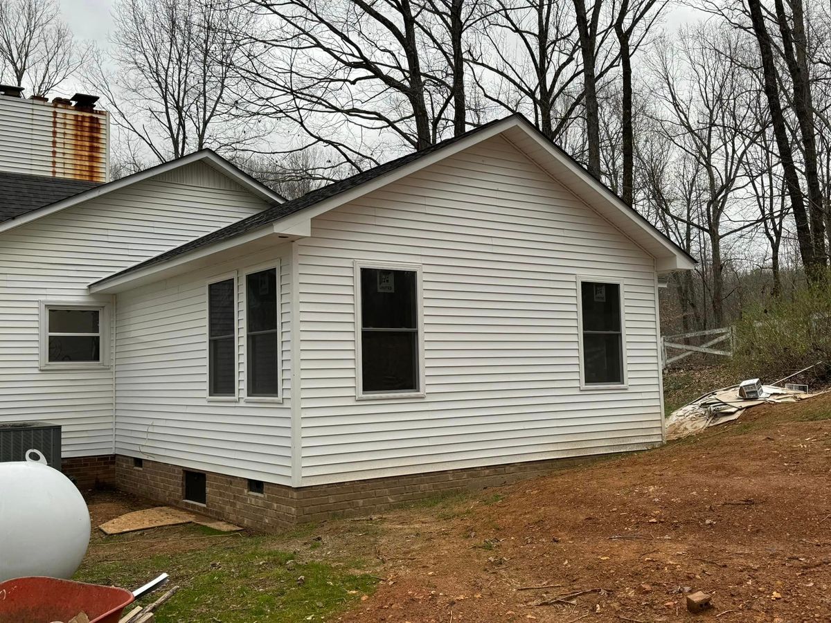 Additions for Trace Lawson Construction in Hohenwald, TN