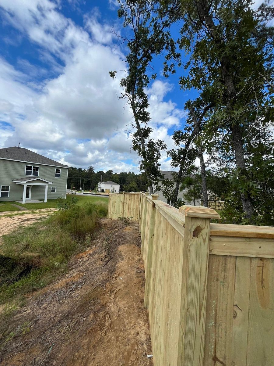 Fence Installation for JB Nealy Fence in Elgin, SC