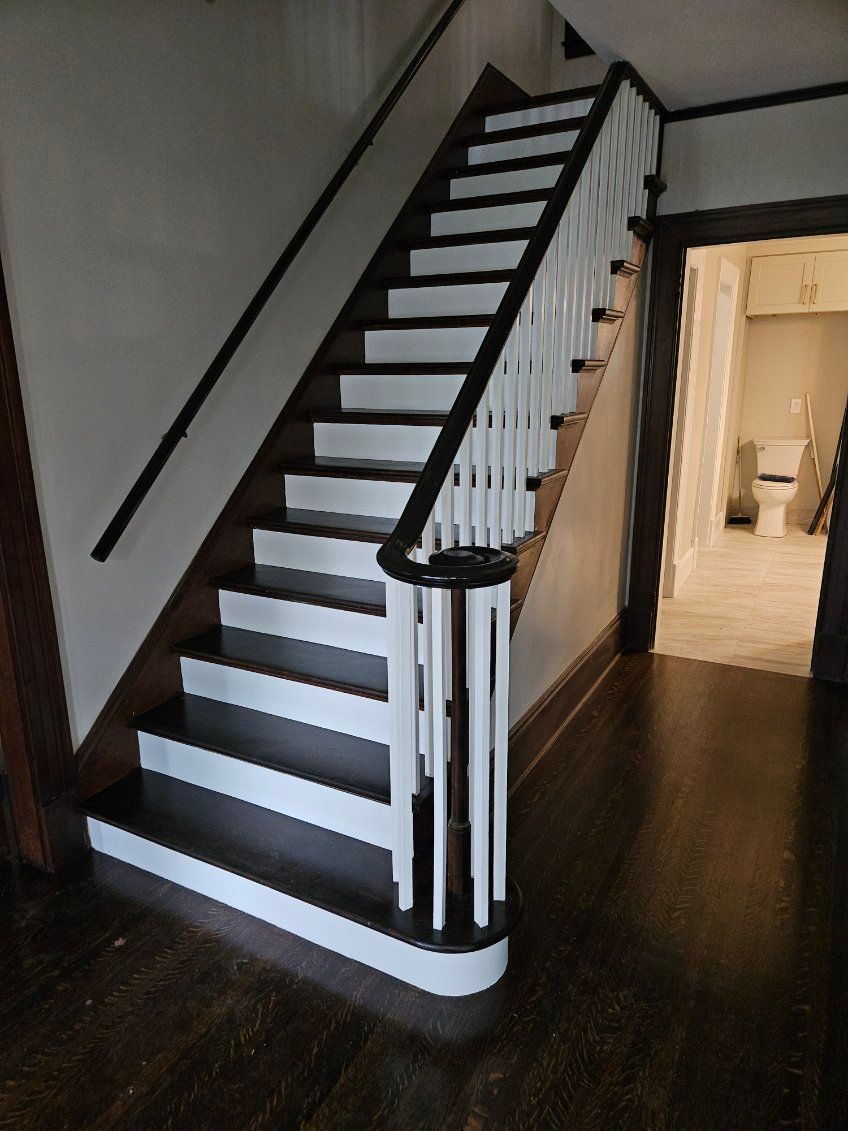 Staining for LR Painting in Springfield, MA