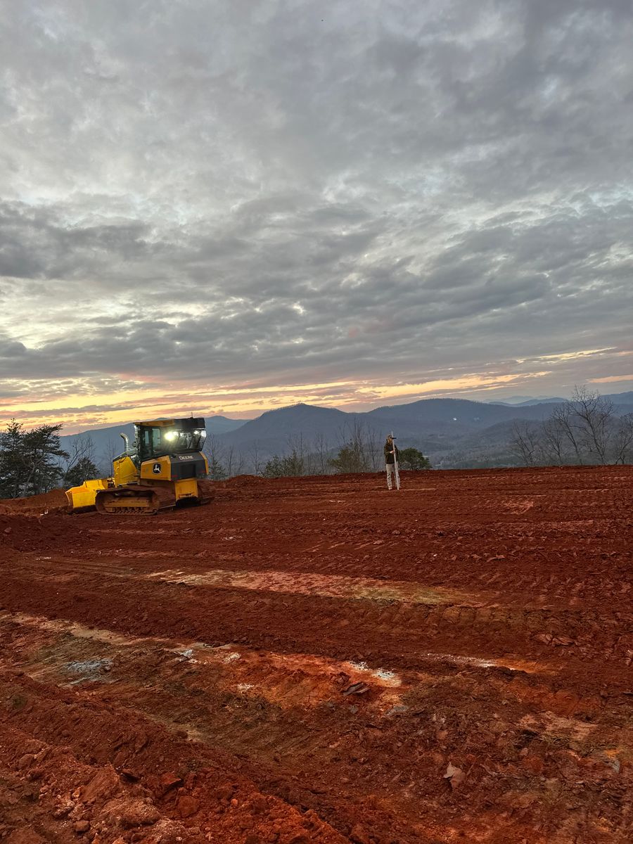 Grading for Stines and Company  in Rutherfordton, NC