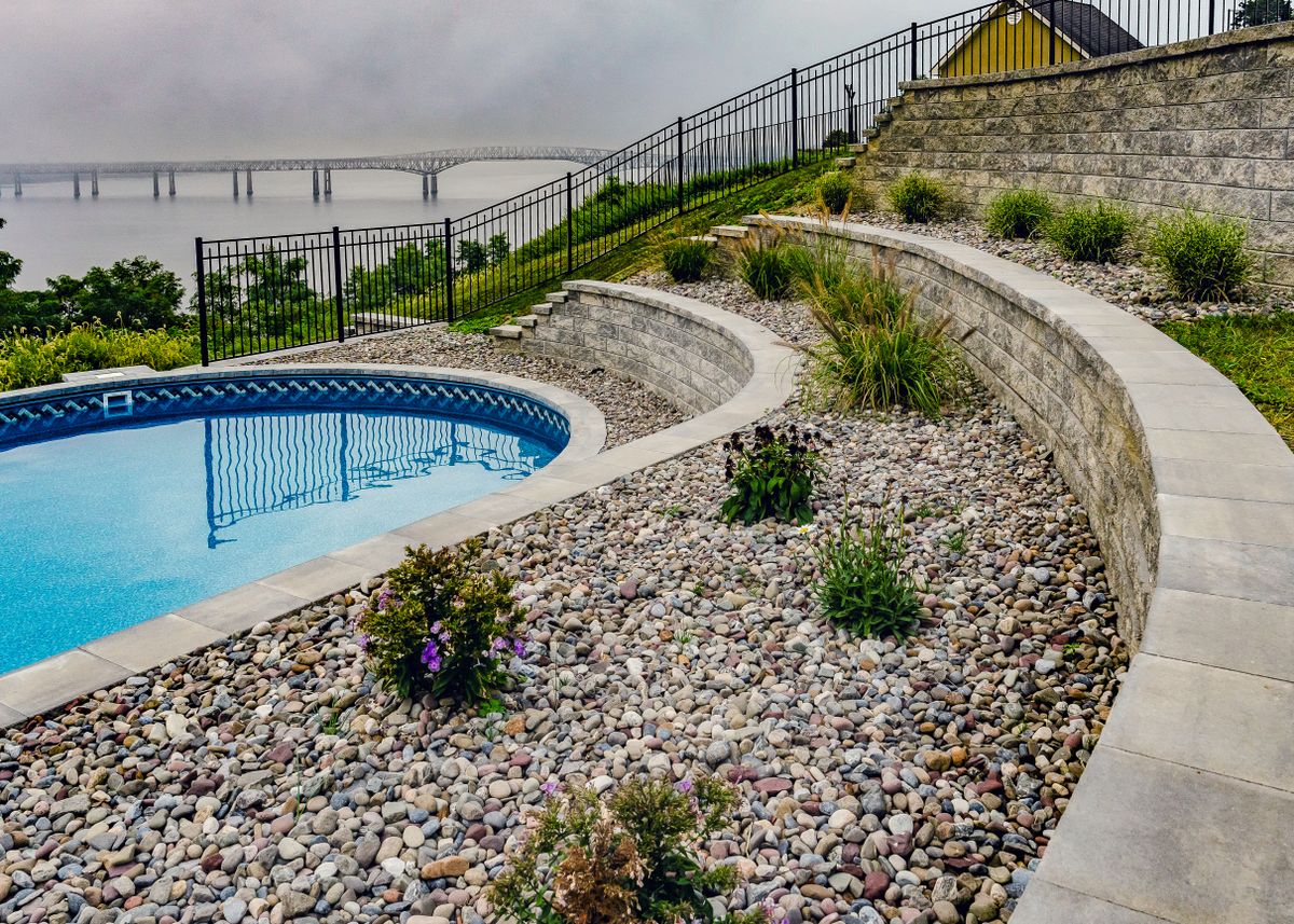 Pool Decks for TKC Landscaping in Middletown, NY