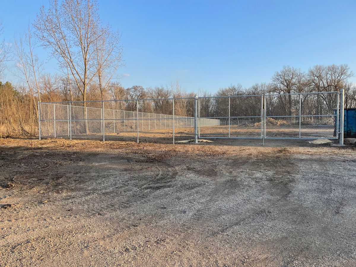 Commercial Fence Installation for 5-Star Fencing in McHenry, IL