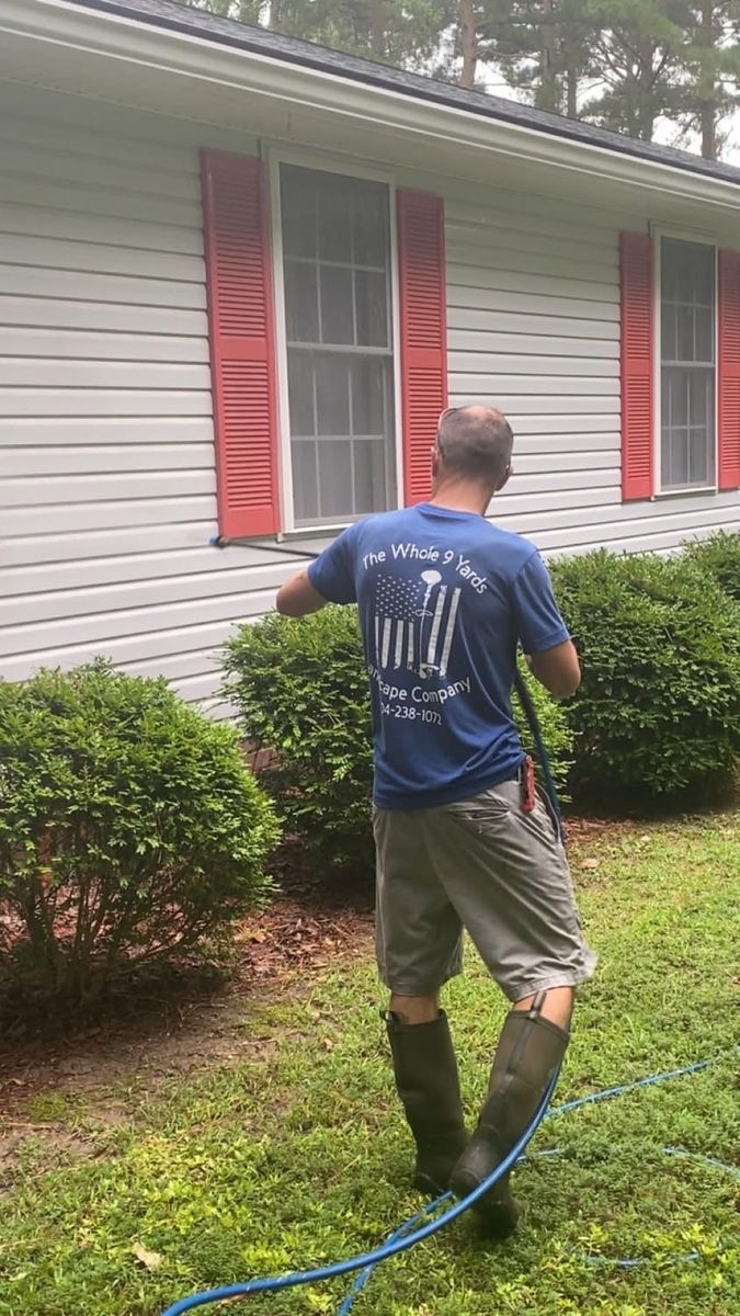 Pressure Washing for The Whole 9 Yards Landscape VA in Heathsville, VA