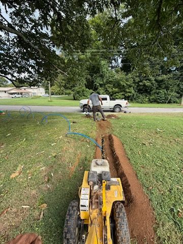 Trenching for S&S Excavation LLC in Cleveland, TN