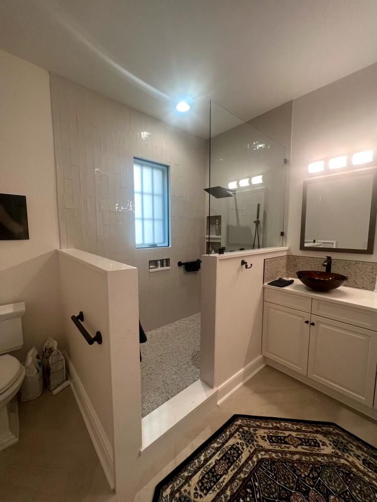 Bathroom Renovation for Norris Construction Group in Charlotte, NC