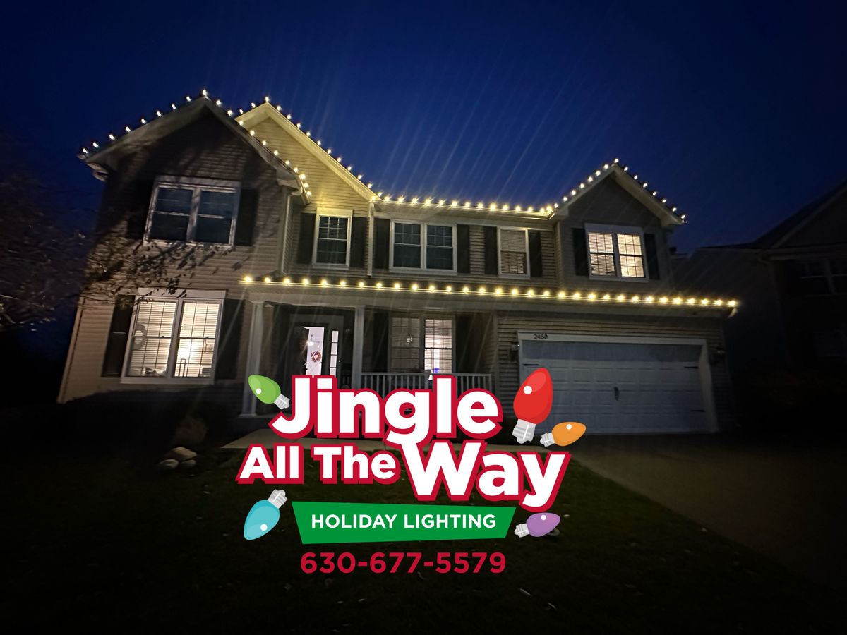 Jingle All the Way - Holiday Lighting for Soapy Suds Services in St. Charles, IL