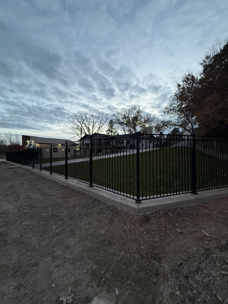 Fence Installation for DS Industries in Gillette, WY