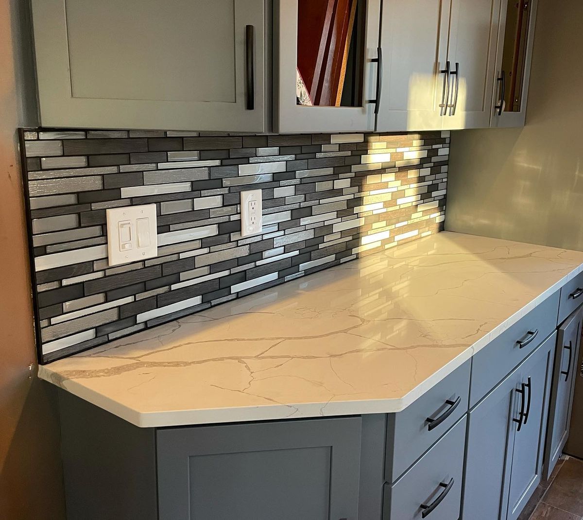 Kitchen Renovation for F&R Construction and Design INC in Lindenhurst, NY 