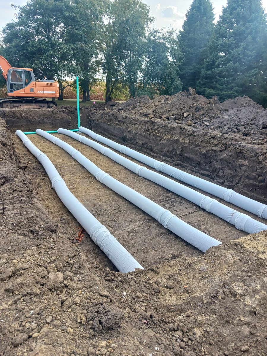 Septic Installation for GBA Earthmoving in Keota, IA
