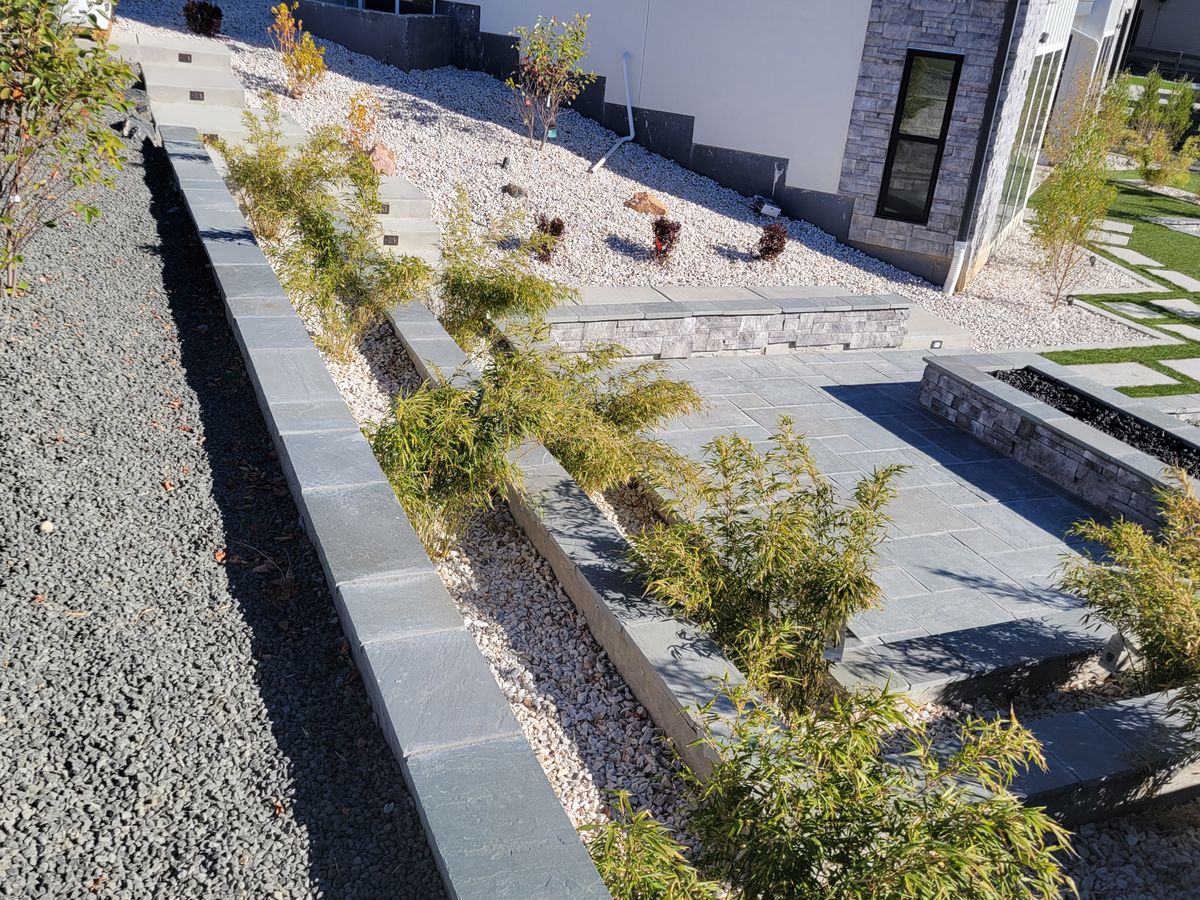 Retaining Wall Construction for JS Landscaping Colorado in Denver, CO