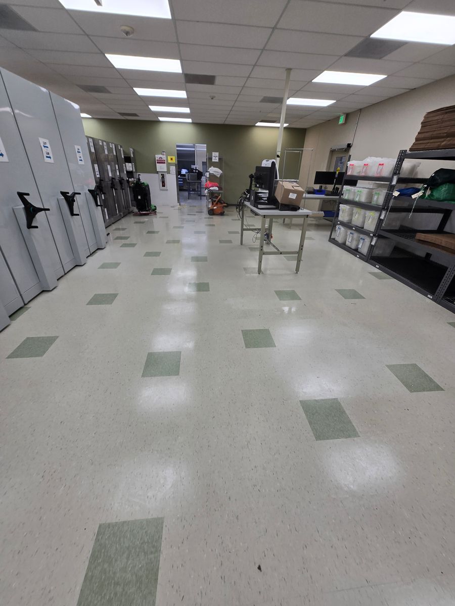 Floor Application for Forge Precision Facility Services in Aurora, CO