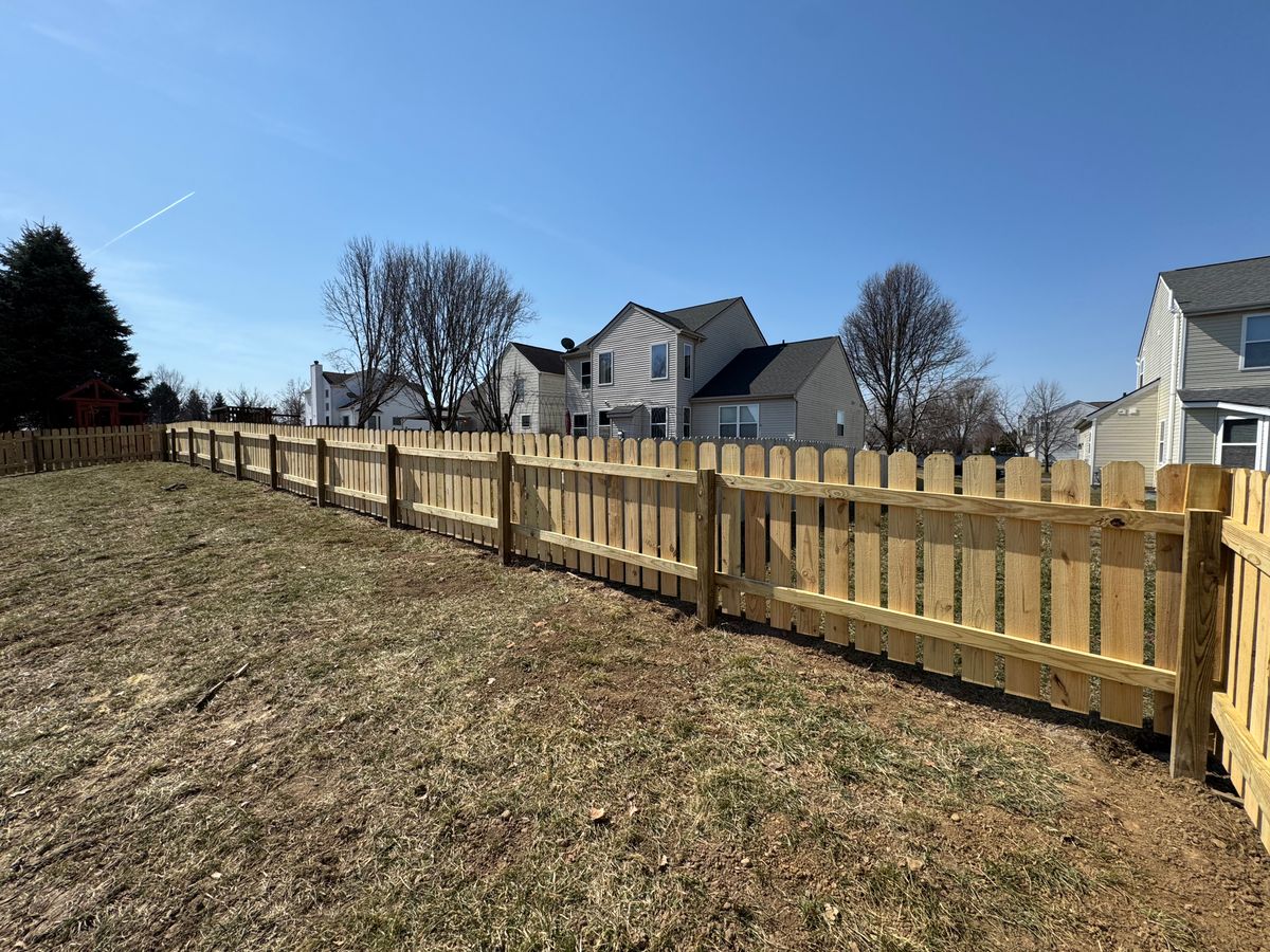 Fence installs for Dewhurst Landscaping & Lawncare in Pickerington, OH