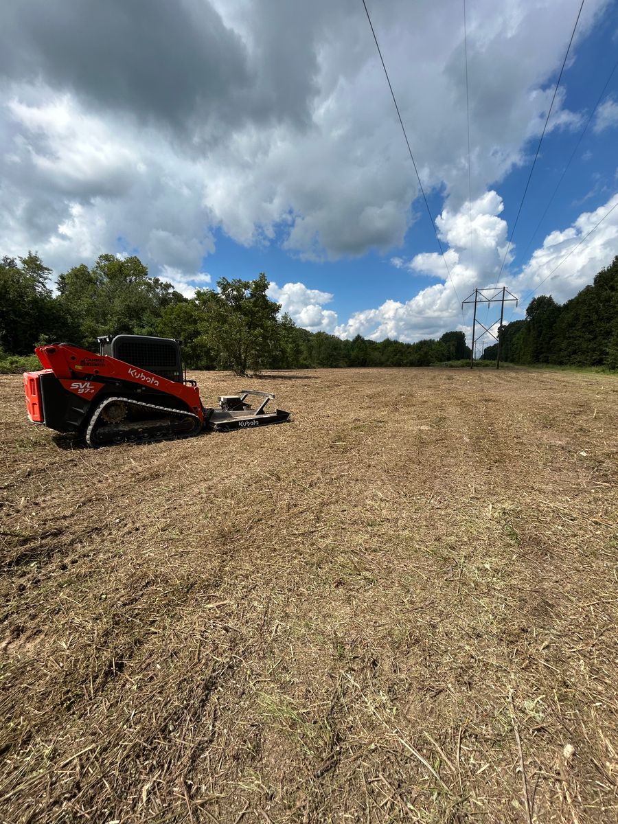 Brush cutting & Mulching for Lambert Equipment Services in Hessmer, LA