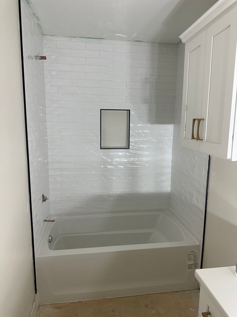 Bathroom Renovation for True North Construction in Randleman, NC