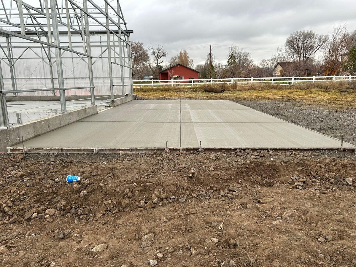 Sidewalk Installation for Diamond Peak Concrete in Garland, UT