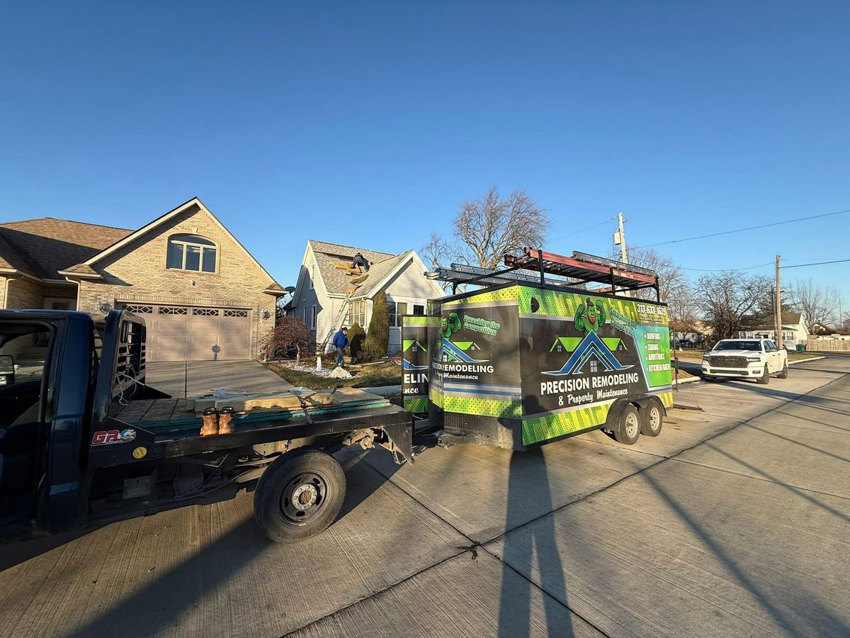 Roofing Replacement for Precision Remodeling and Property Maintenance  in Detroit, MI