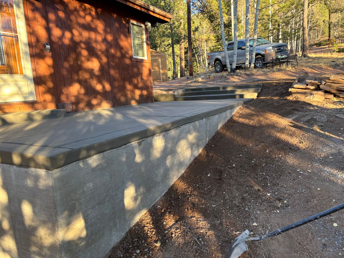 Patio Design & Installation for Highland Concrete & Landscaping in Colorado Springs, CO