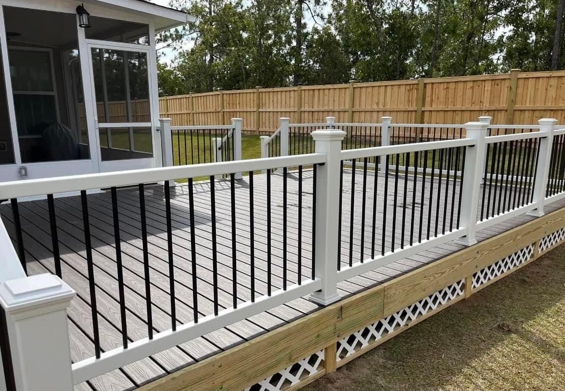 Decking for JB Nealy Fence in Elgin, SC