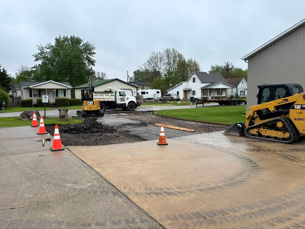Site Grading for KaseColt Construction LLC in Elwood, IN