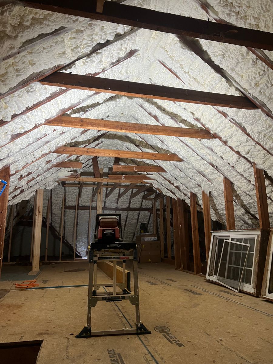 Attic Insulation for Foam Force Solutions in Sylvania, GA
