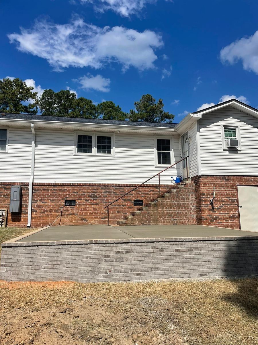 Stair Design & Installation for Palmetto Precision Concrete & More in Bethune, SC