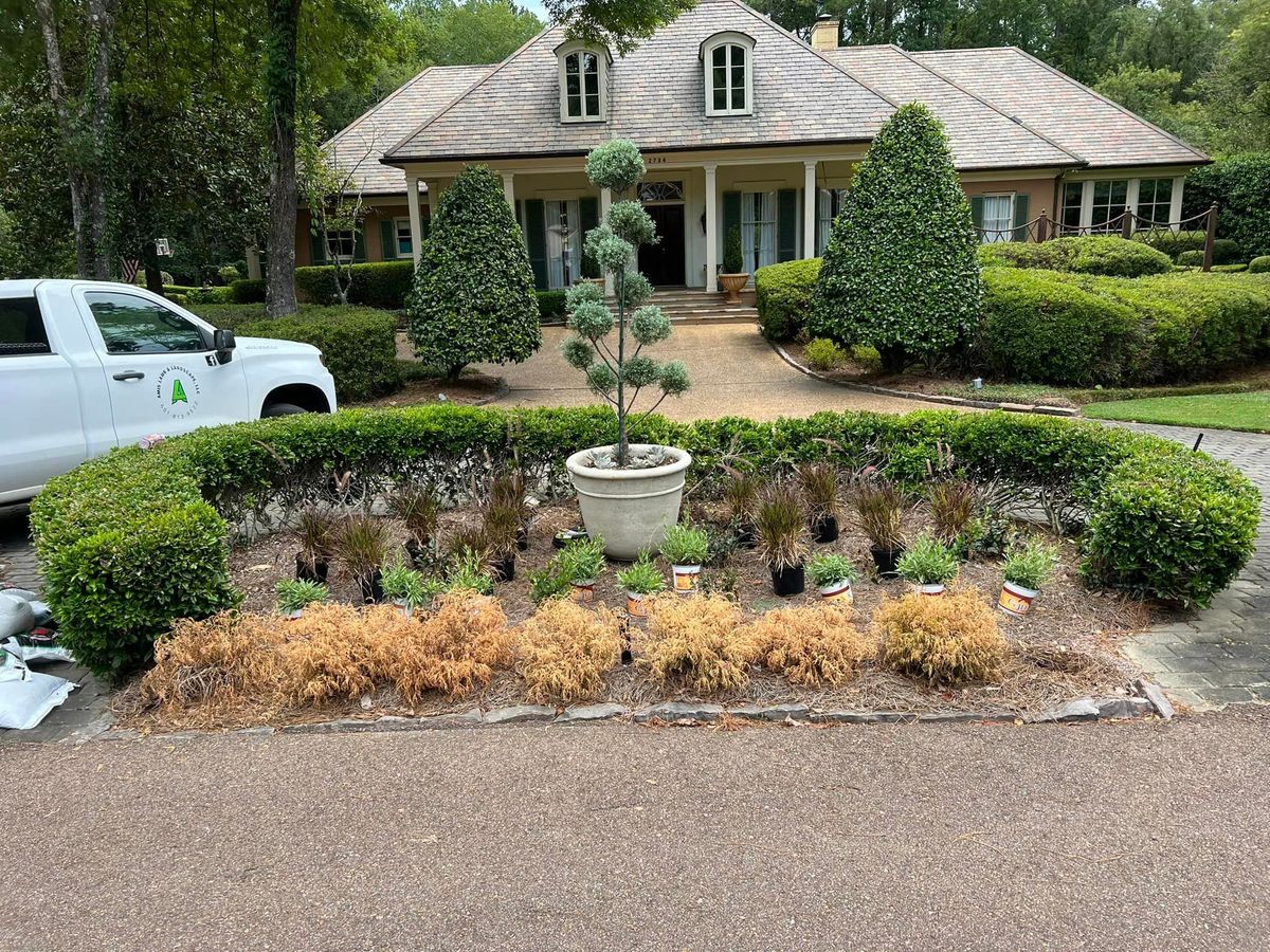 Patio Design & Construction for Amis Lawn and Landscape, LLC in Clinton, MS