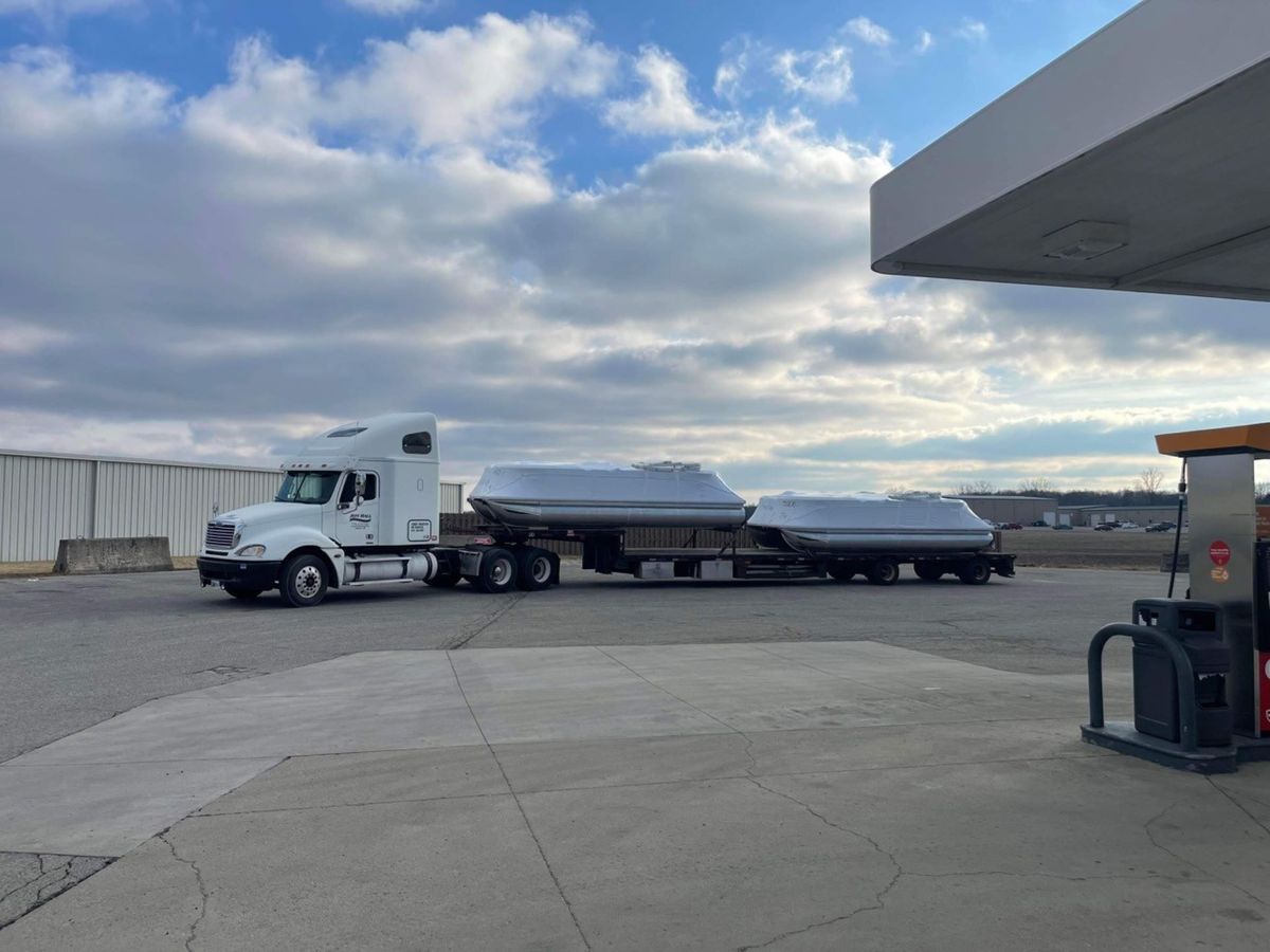 Boat Transportation for Jeff Hall Trucking in Ligonier, IN