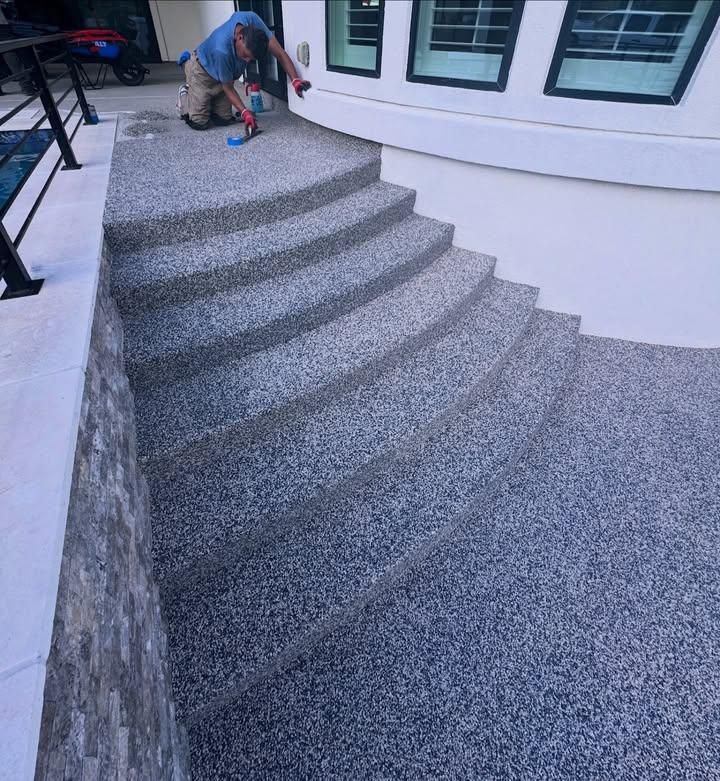 Custom Epoxy Design for TEX STONE Resin & Epoxy Coatings in San Antonio, TX