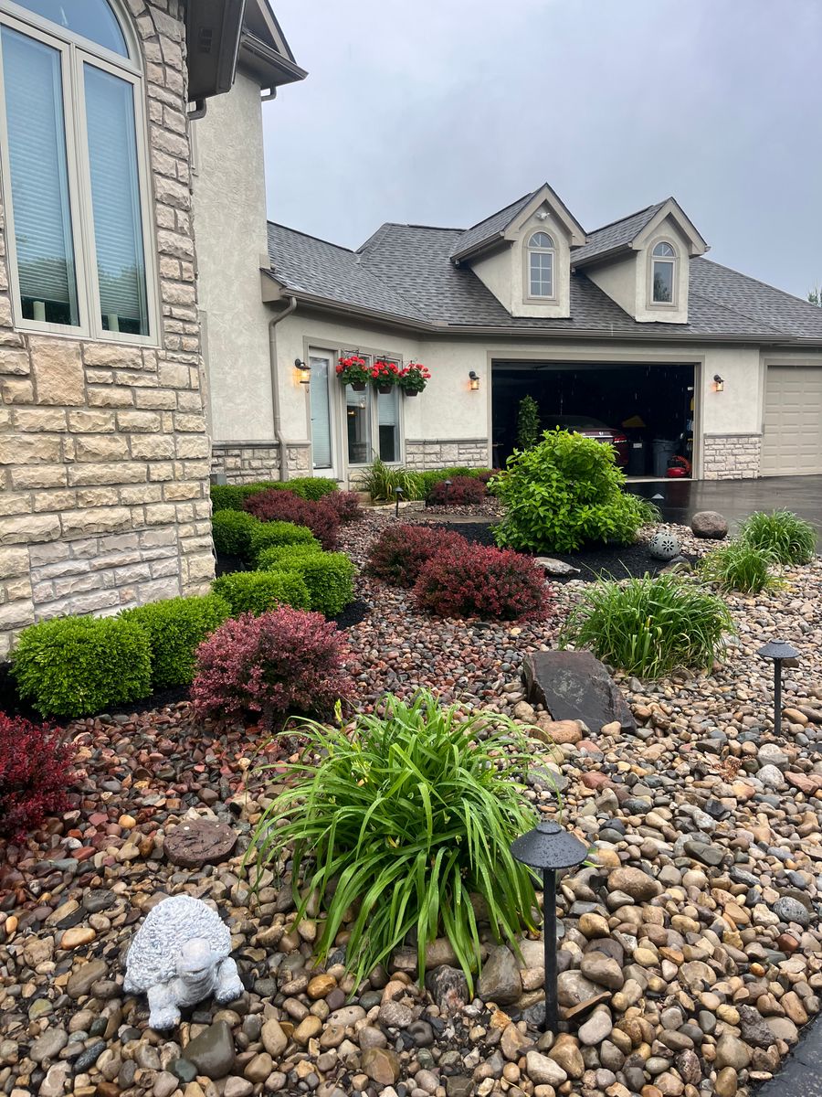 Planting for Elevate Landscape & Hardscape in West Jefferson, OH