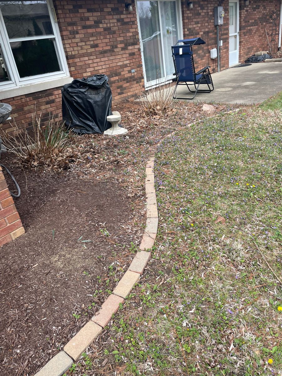 Fall clean up for MDR Landscaping in Urbana, IL