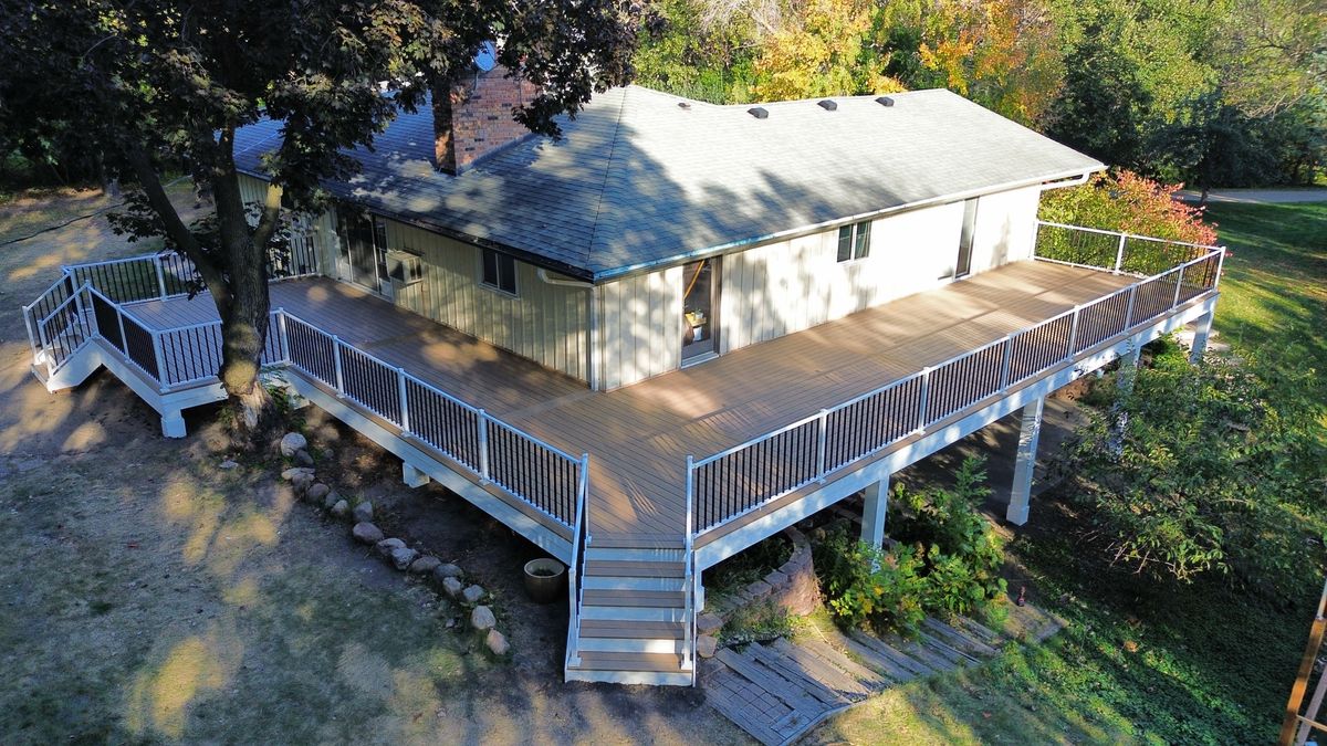 Deck & Patio Installation for Williams Construction in Anoka, MN