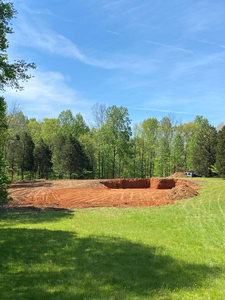Site Preparation for PLW Construction in Dickson, TN