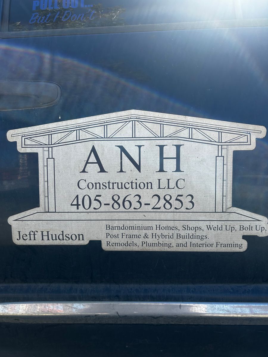 Oklahoma Residential Steel Buildings ( shops, Barndominiums, add-ons) for A-N-H Construction LLC in Oklahoma City, OK