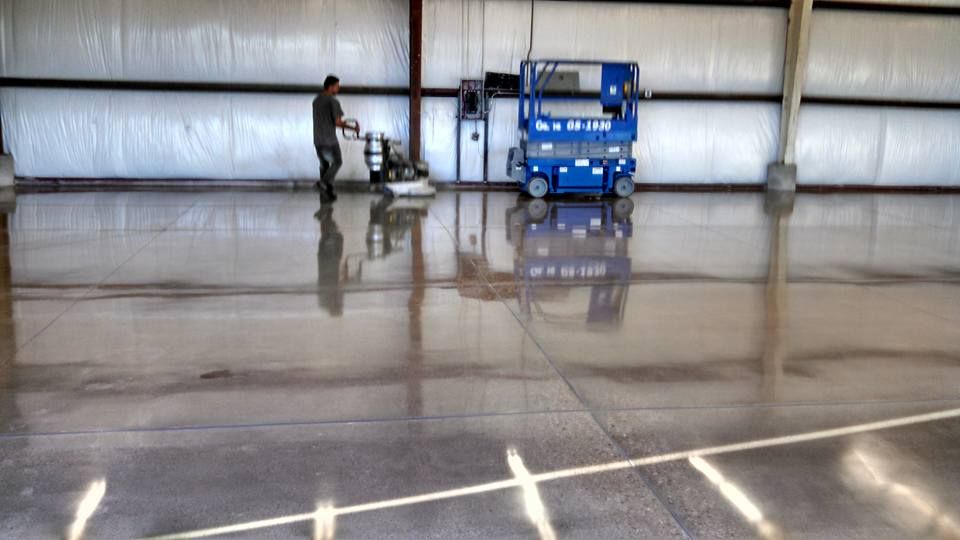 Polished Concrete for Not Just Concrete in Albuquerque, NM