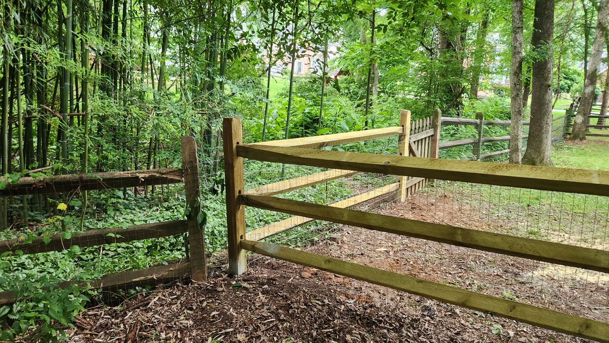 Split Rail Fence for Fence My Lawn in Charlotte, NC