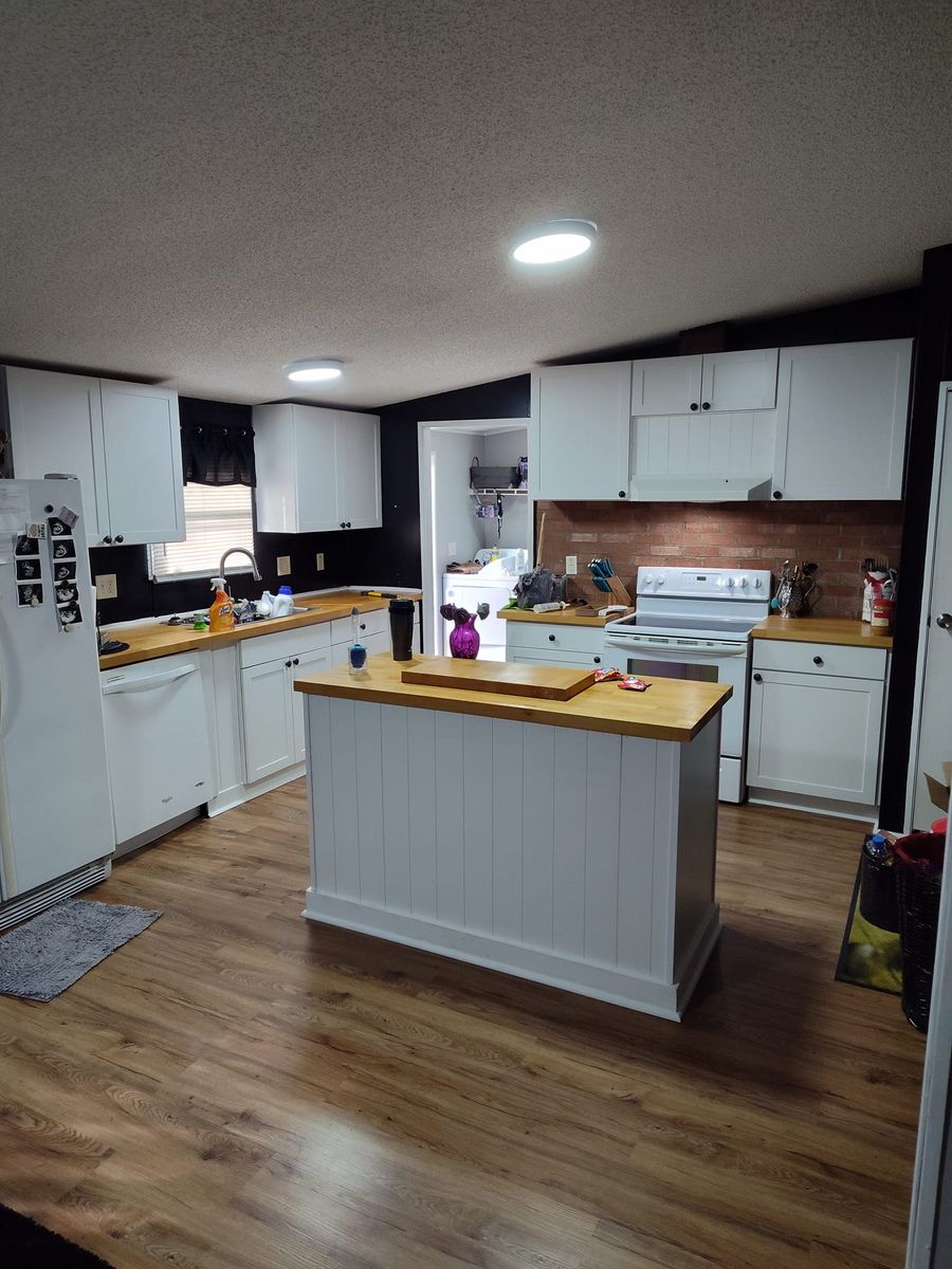 Kitchen Renovation for Thomas Sapps General Construction in Statesboro, GA