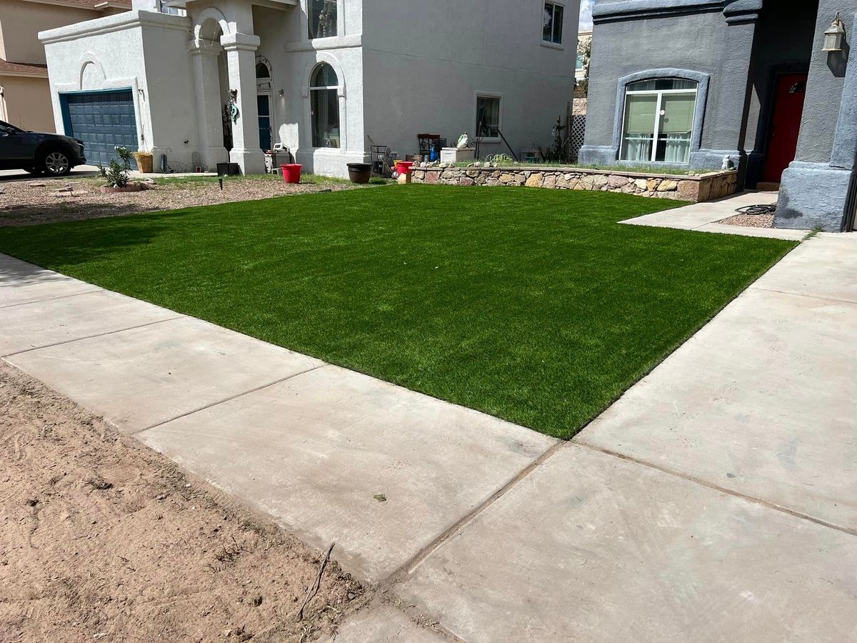 Concrete Driveway Installation for L&S Contractors in El Paso, TX