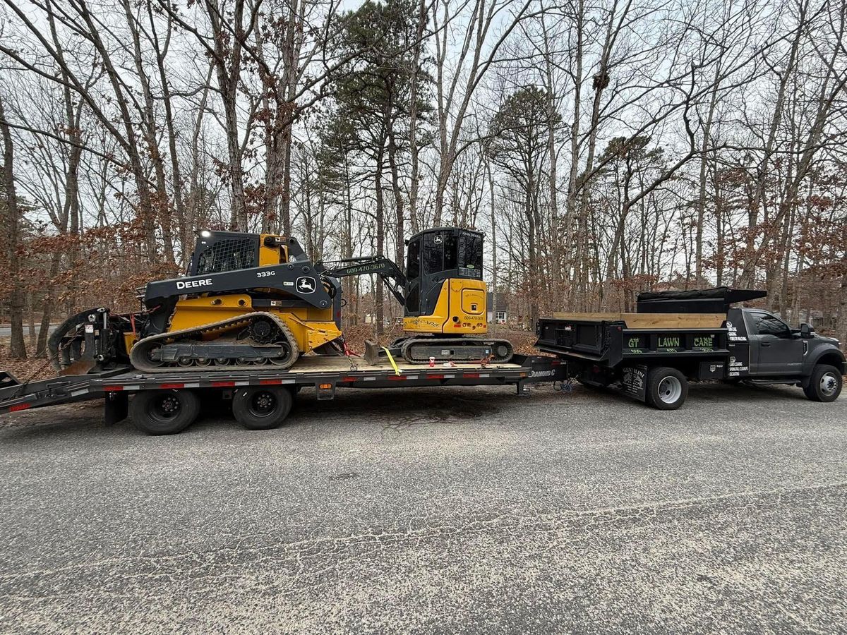 Grading & Site Preparation for GT Lawn Care in Egg Harbor Township, NJ
