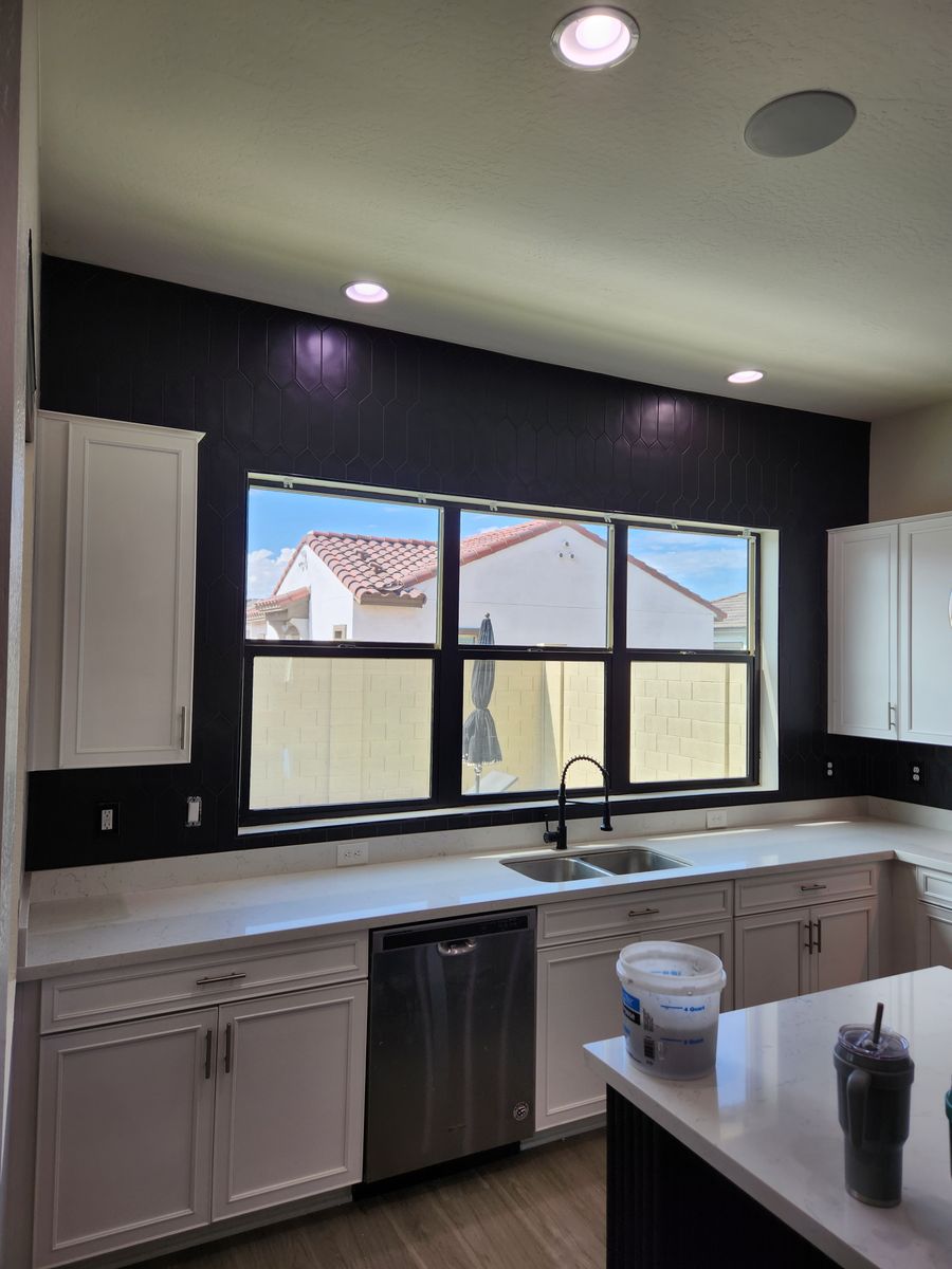 Kitchen Backsplash for Flawless Tile Company in Boise, ID