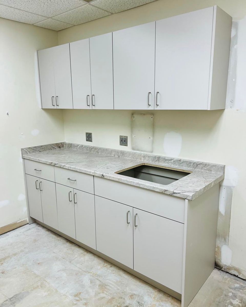 Custom Cabinet Installation for Murray Trades in Patterson, GA